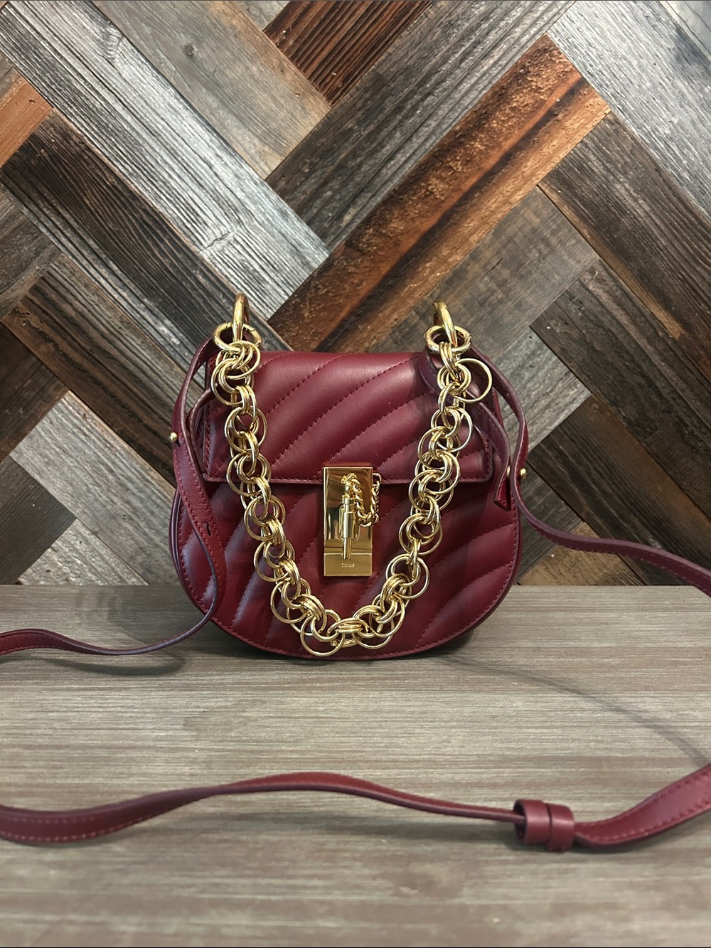 Chloe Drew Bijou Mini Quilted Shoudler Bag